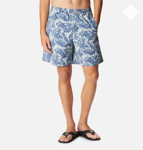 Columbia PFG Super Backcast Vann Shorts Herre Blå | 03785C