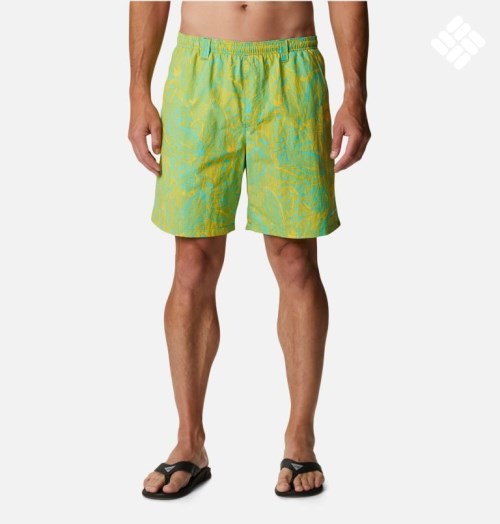 Columbia PFG Super Backcast Vann Shorts Herre Grønn | 94256I