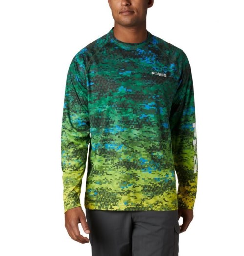 Columbia PFG Super Terminal Tackle Long Sleeve Gensere Herre Camouflage | 47923N