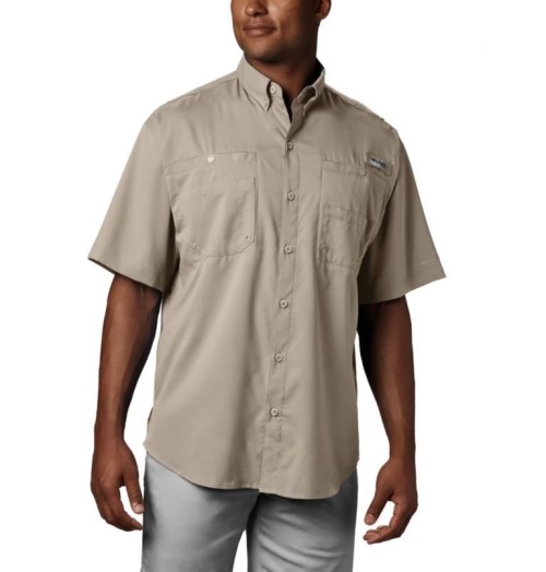 Columbia PFG Tamiami II Kort Sleeve Skjorte Herre Khaki | 36782U