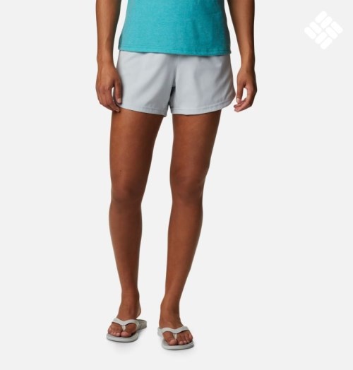 Columbia PFG Tamiami Pull-On Shorts Dame Lyse Grå | 75096N