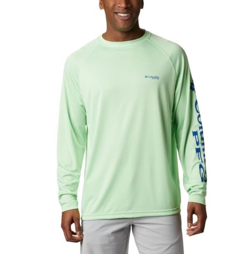 Columbia PFG Terminal Tackle Long Sleeve Gensere Herre Mint | 97241D