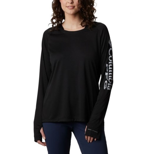 Columbia PFG Tidal Tee Hettegensere Dame Svarte | 46513S