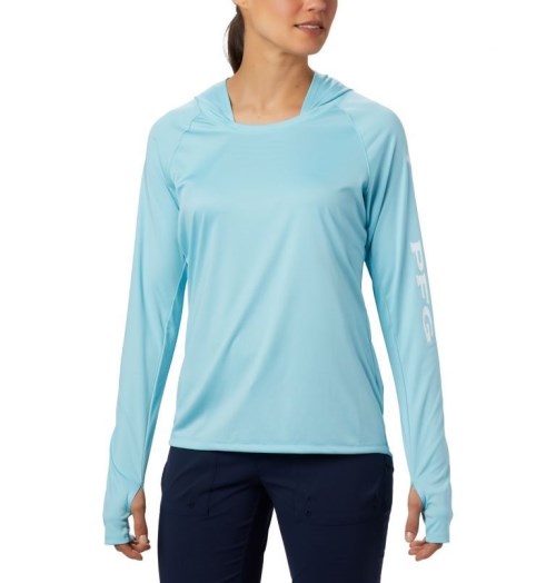 Columbia PFG Tidal Tee Hettegensere Dame Blå | 47098E