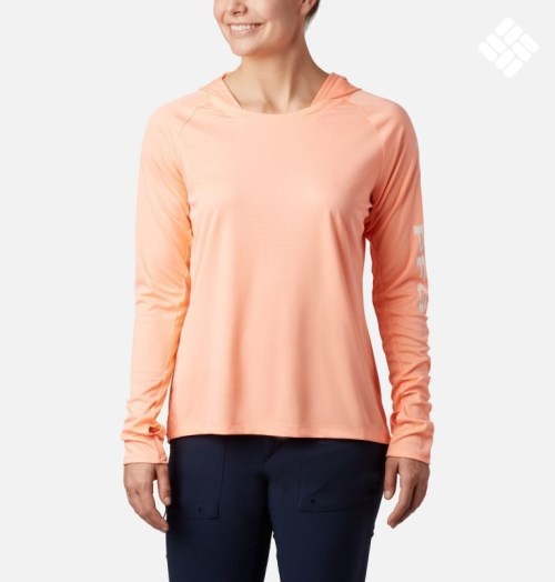 Columbia PFG Tidal Tee Hettegensere Dame Korall | 93652N