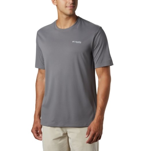 Columbia PFG Zero Rules Kort Sleeve T-skjorte Herre Grå | 97861L