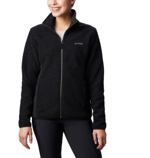 Columbia Panorama Full Zip Fleecejakker Dame Svarte | 92451N