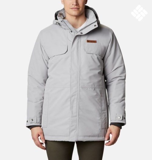 Columbia Rugged Path Parka Jakker Herre Lyse Grå | 07342B