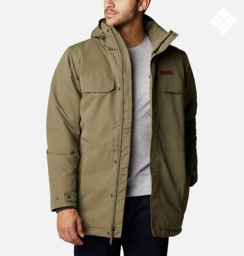 Columbia Rugged Path Parka Jakker Herre Olivengrønne | 64280Q