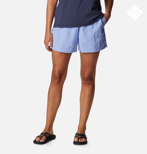 Columbia Sandy River Shorts Dame Lyse Blå | 83604H