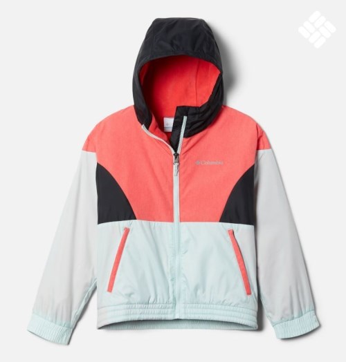 Columbia Side Hill Forede Windbreaker Jakke Barn Multicolor | 47681J