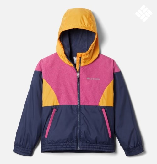 Columbia Side Hill Forede Windbreaker Jakke Barn Multicolor | 63512R