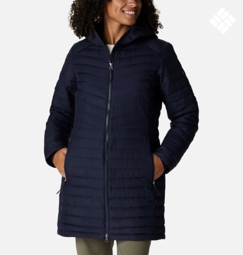 Columbia Slope Edge Mid Jakke Dame Marineblå | 80794O