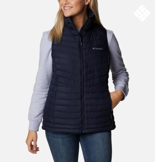 Columbia Slope Edge Vest Dame Marineblå | 37064F