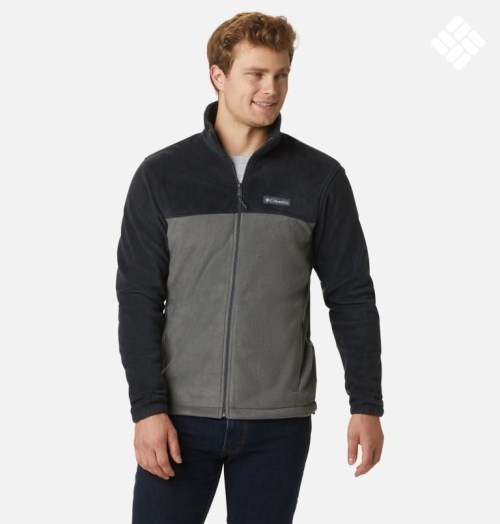 Columbia Steens Mountain 2.0 Full Zip Fleecejakker Herre Svarte Grå | 64709N