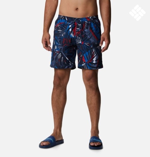 Columbia Summerdry Shorts Herre Marineblå | 27648D