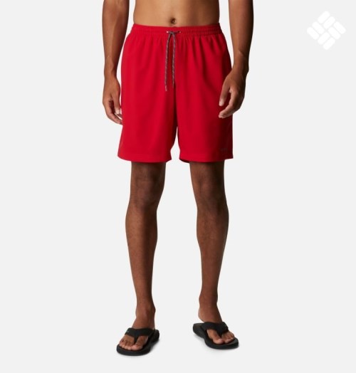 Columbia Summertide Stretch Shorts Herre Rød | 63902R