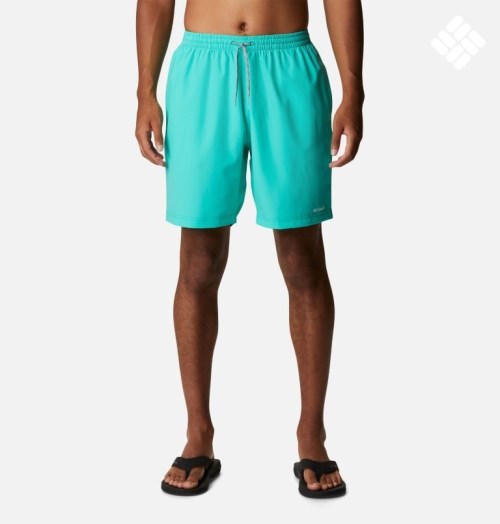 Columbia Summertide Stretch Shorts Herre Turkis | 83176X