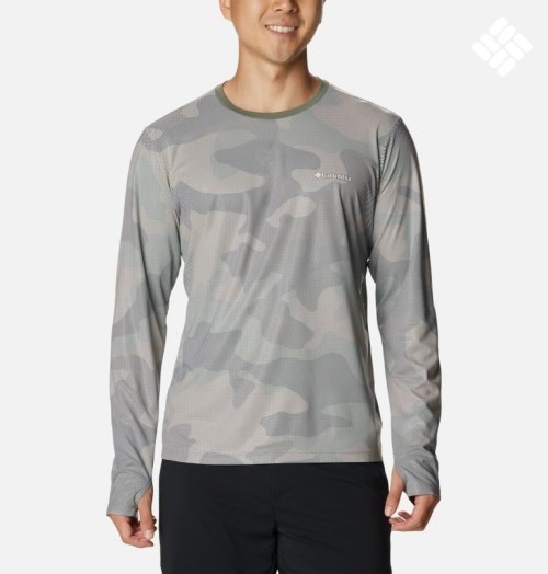 Columbia Sun Deflector Summerdry Long Sleeve Gensere Herre Camouflage | 02913S