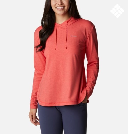 Columbia Sun Trek Pullover Hettegensere Dame Rød | 81309U