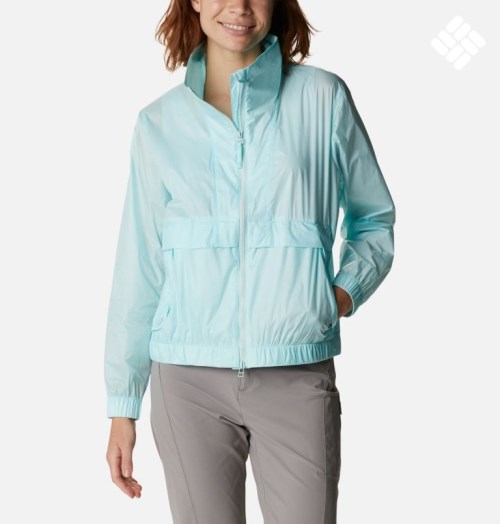 Columbia Sunny City Windbreaker Jakke Dame Turkis | 87215I