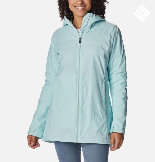 Columbia Switchback Forede Long Jakke Dame Lyse Blå | 51349I