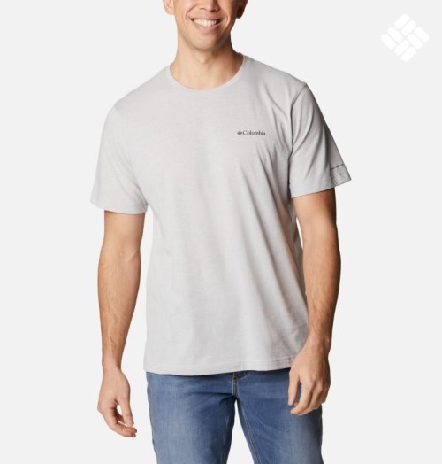 Columbia Thistletown Hills Kort Sleeve T-skjorte Herre Lyse Grå | 54923I