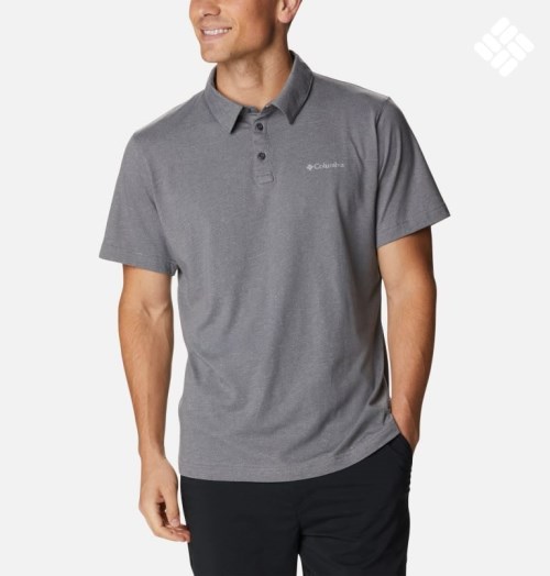 Columbia Thistletown Hills Polo T Skjorte Herre Grå | 67910G