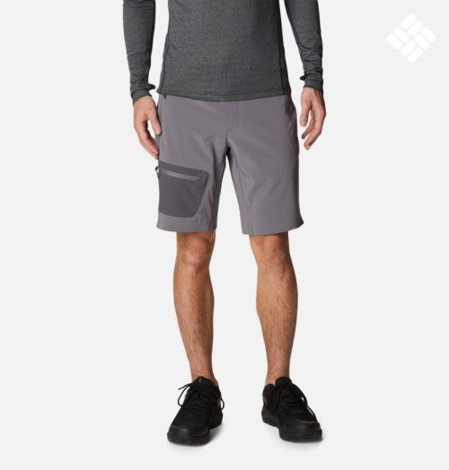 Columbia Titan Pass Shorts Herre Grå | 25360I