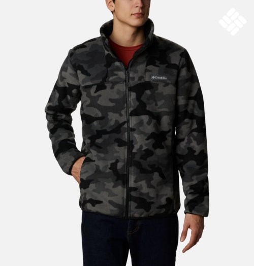 Columbia Vinter Pass Full Zip Sherpa Fleecejakker Herre Camouflage | 82536G