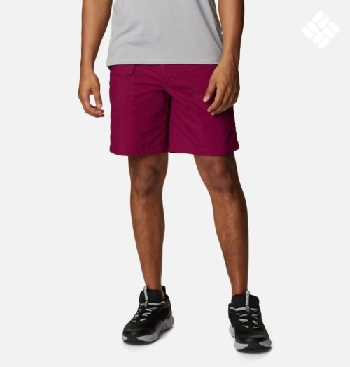 Columbia Washed Out Cargo Shorts Herre Fuchsia | 89045P