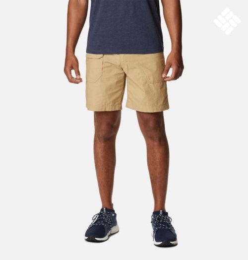 Columbia Washed Out Cargo Shorts Herre Khaki | 86942R