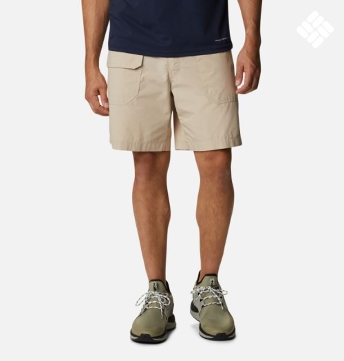 Columbia Washed Out Cargo Shorts Herre Khaki | 98640D