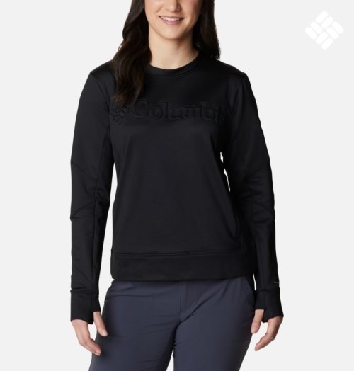 Columbia Windgates Tech Fleece Gensere Dame Svarte | 36129A