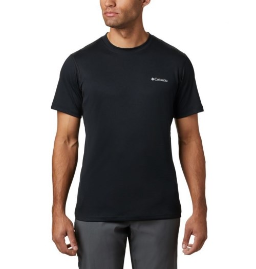 Columbia Zero Rules Kort Sleeve - Active Fit T-skjorte Herre Svarte | 54327R