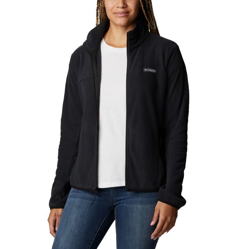 Columbia Ali Peak Full Zip Fleecejakker Dame Svarte | 32601J