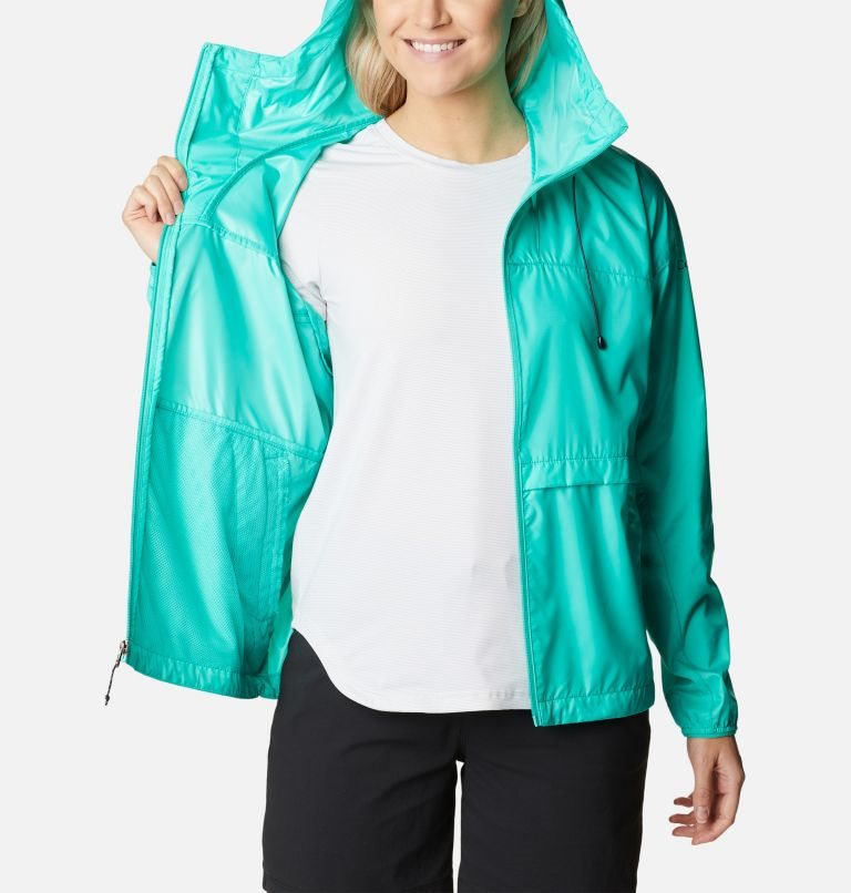 Columbia Alpine Chill Windbreaker Jakke Dame Turkis | 06587X