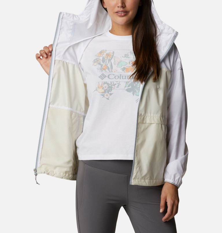 Columbia Alpine Chill Windbreaker Jakke Dame Hvite | 32146R