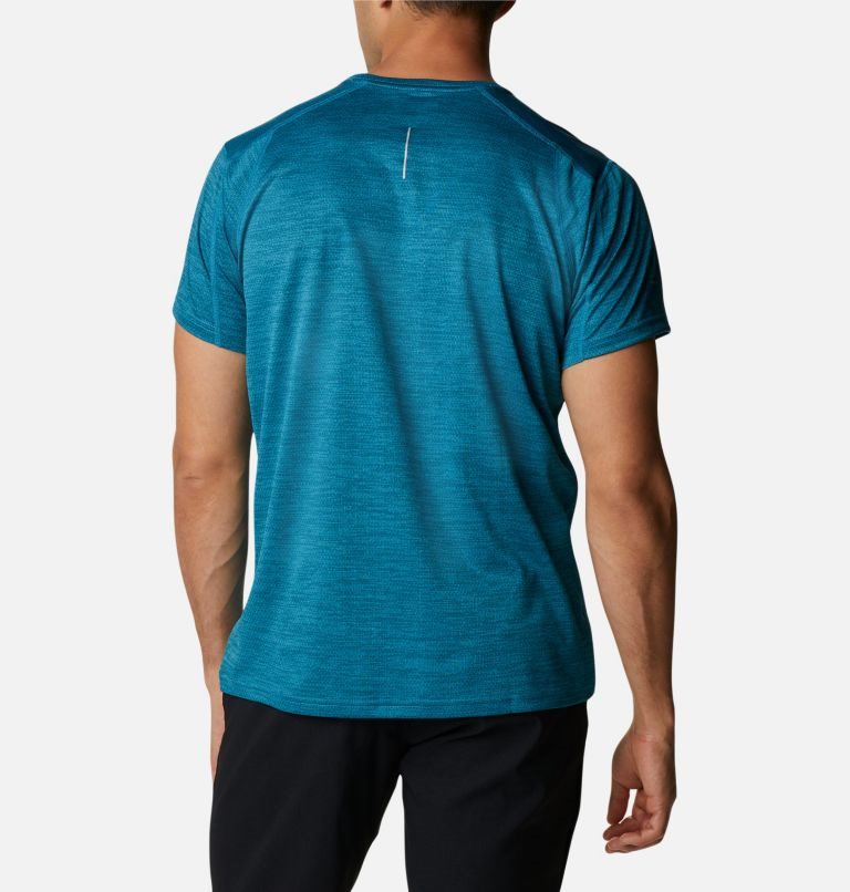 Columbia Alpine Chill Zero Kort Sleeve Crew T-skjorte Herre Turkis | 53128C