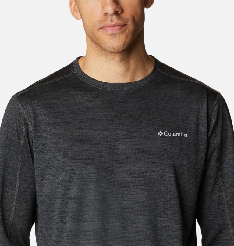 Columbia Alpine Chill Zero Long Sleeve Gensere Herre Svarte | 37901O