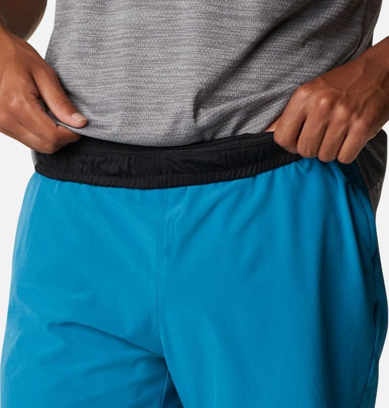 Columbia Alpine Chill Zero Shorts Herre Blå | 92051C