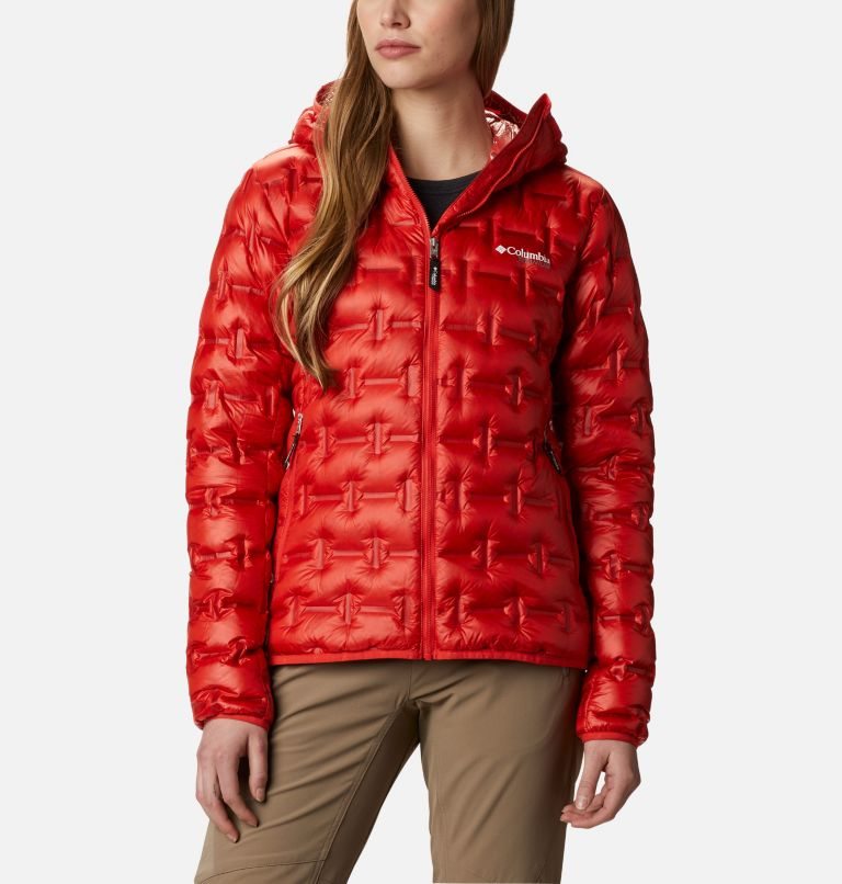 Columbia Alpine Crux Dunjakker Dame Rød | 49032H