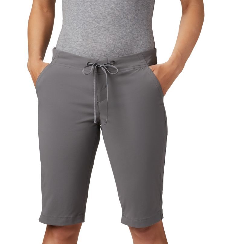 Columbia Anytime Outdoor Long Shorts Dame Grå | 80276D