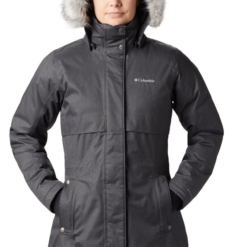 Columbia Apres Arson II Long Dunjakker Dame Svarte | 28695I