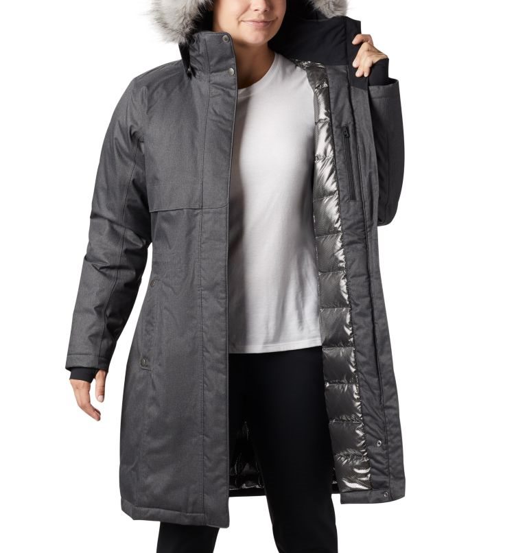 Columbia Apres Arson II Long Dunjakker Dame Svarte | 28695I