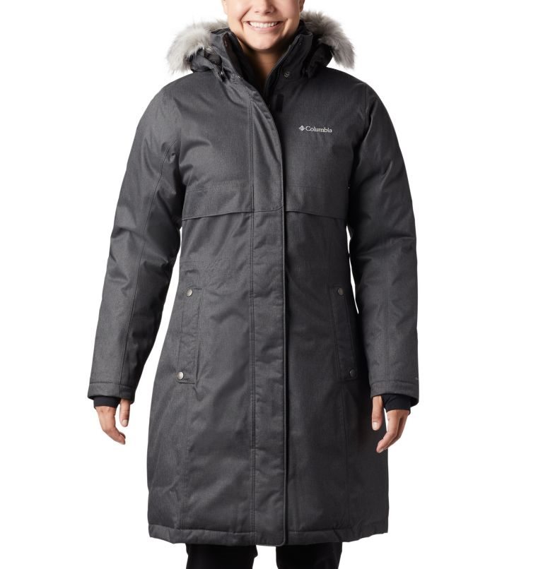 Columbia Apres Arson II Long Dunjakker Dame Svarte | 28695I