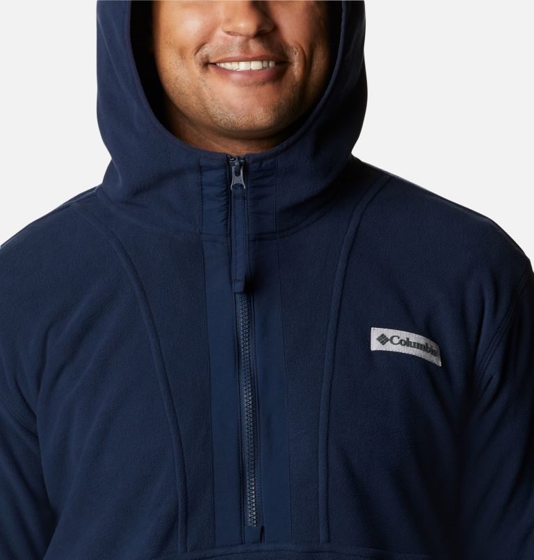 Columbia Back Bowl Lite Half Zip Fleece Hettegensere Herre Marineblå | 93087G