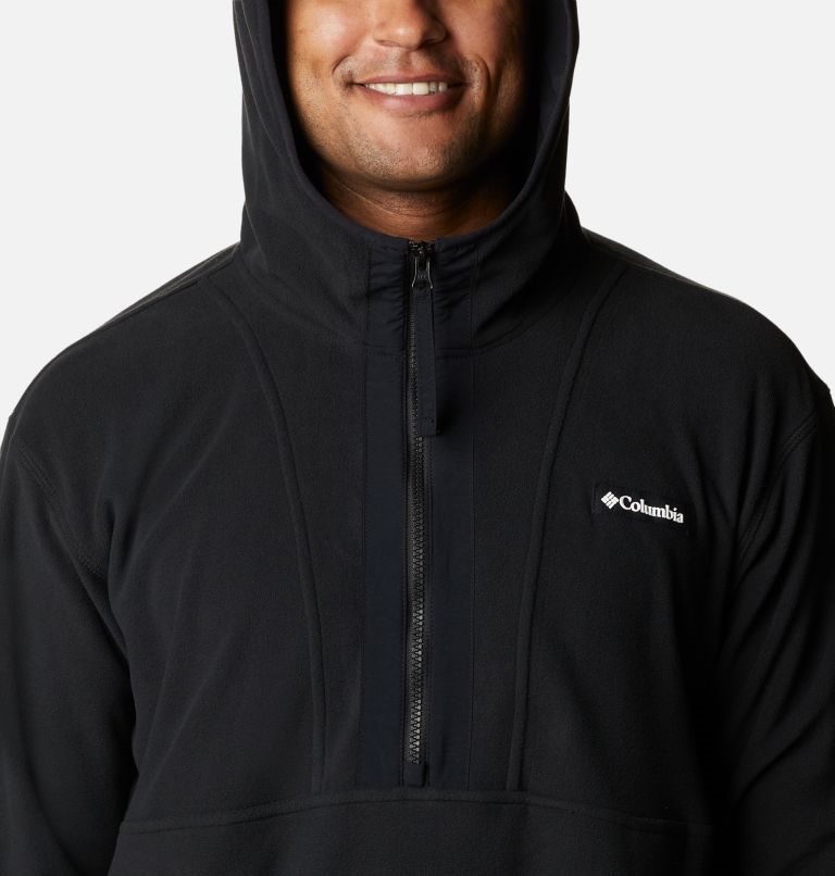 Columbia Back Bowl Lite Half Zip Fleece Hettegensere Herre Svarte | 93716C