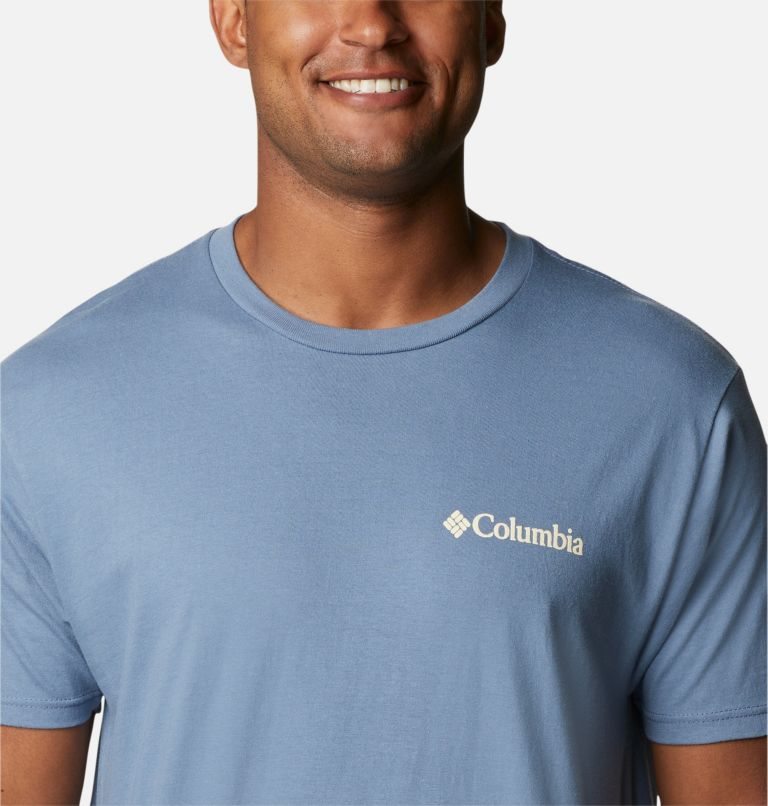 Columbia Bear Graphic T-skjorte Herre Blå | 26837U