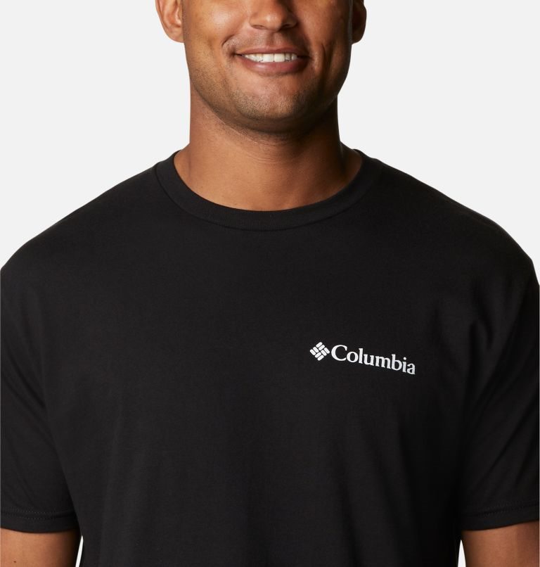 Columbia Bear Graphic T-skjorte Herre Svarte | 89217R